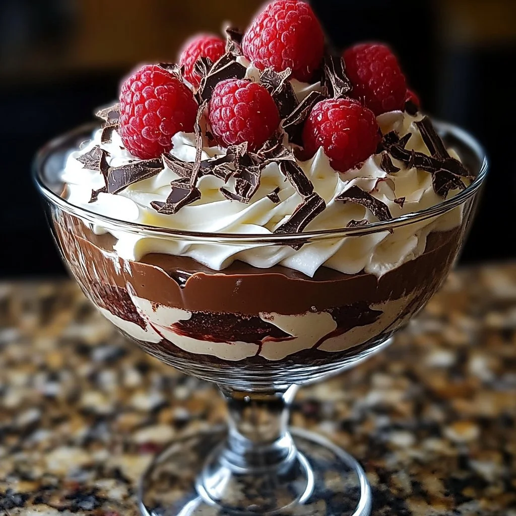 Baileys Chocolate Cheesecake Trifle