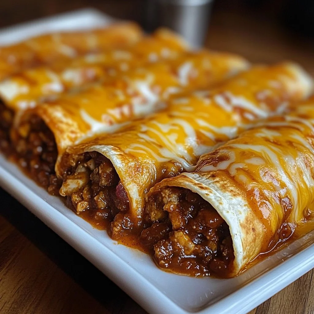 Beef and Cheese Chimichangas