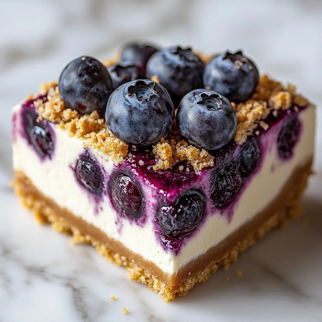 Blueberry Crumble Cheesecake