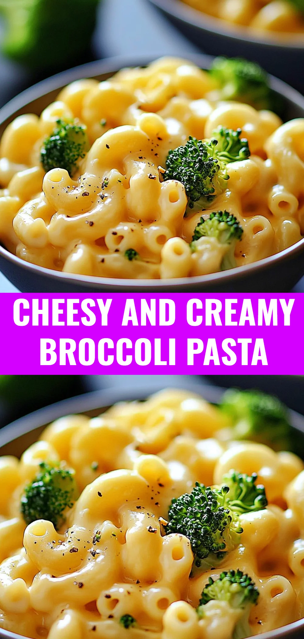 Cheesy and Creamy Broccoli Pasta