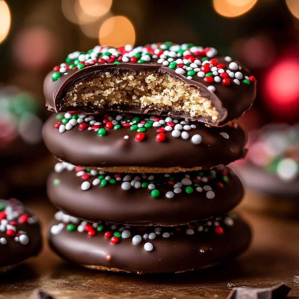 Chocolate Peanut Butter Stacks