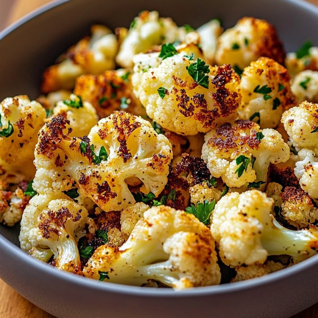 Crispy Roasted Cauliflower