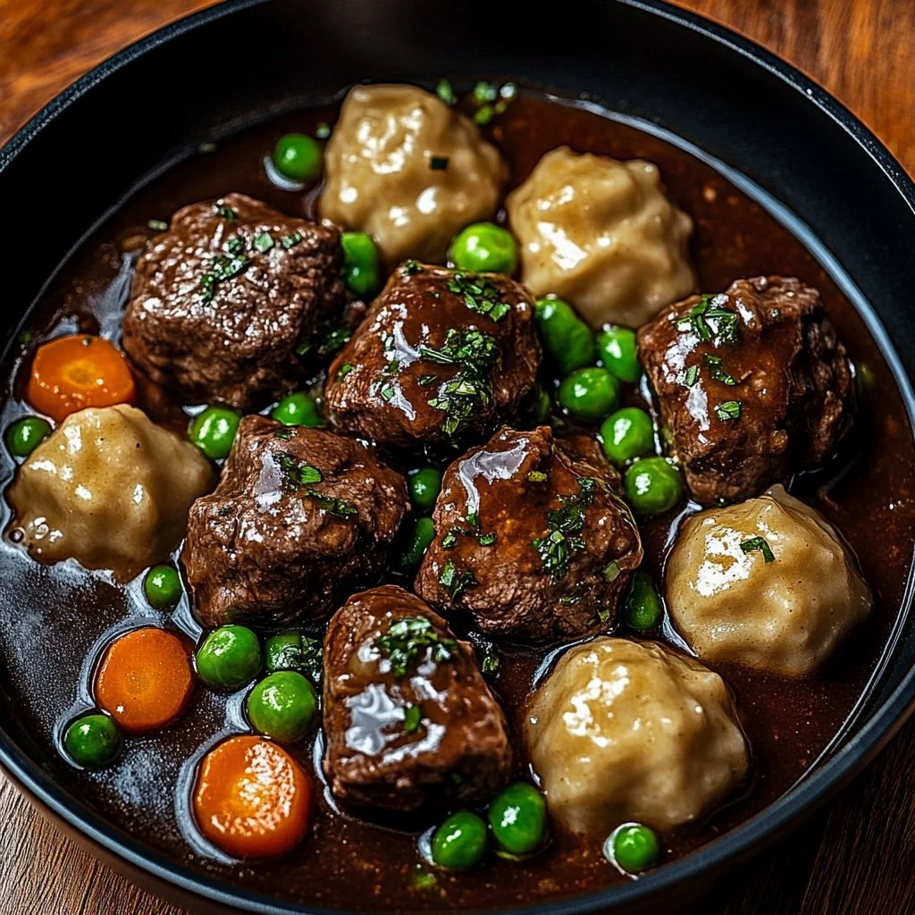 Ground Beef and Dumplings