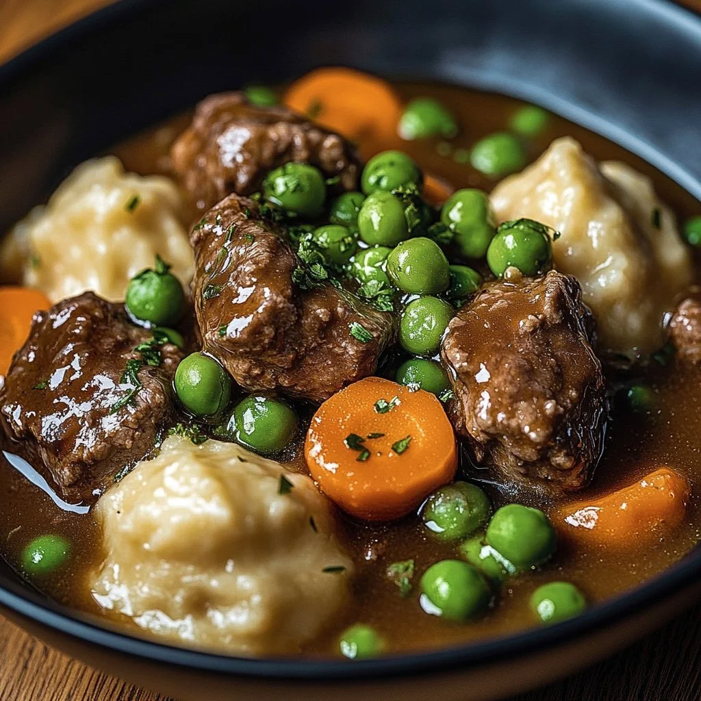 Ground Beef and Dumplings