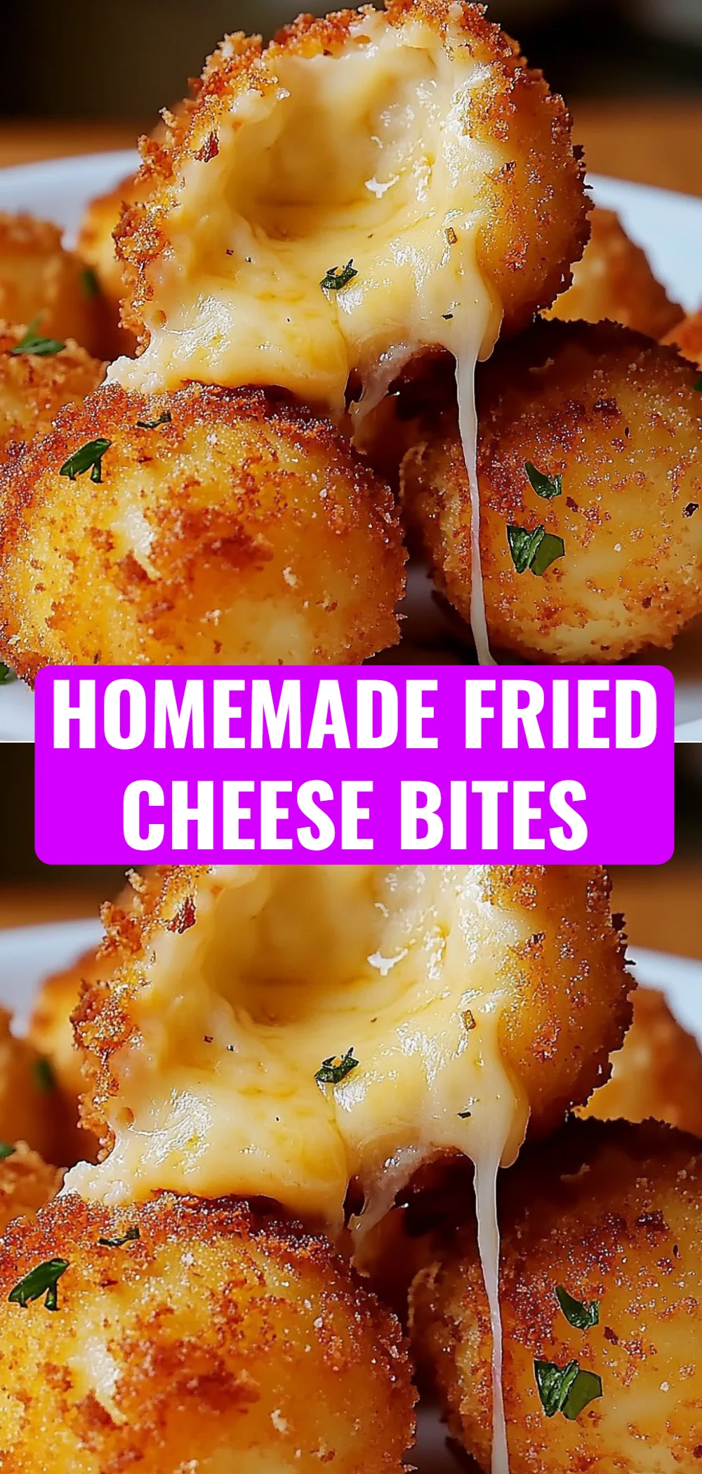 Homemade Fried Cheese Bites