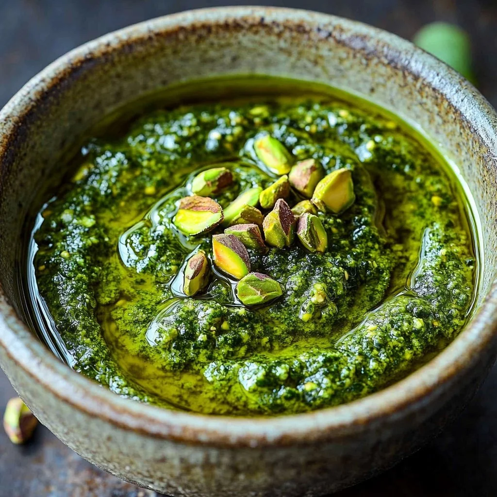 Homemade Sweet Pistachio Spread