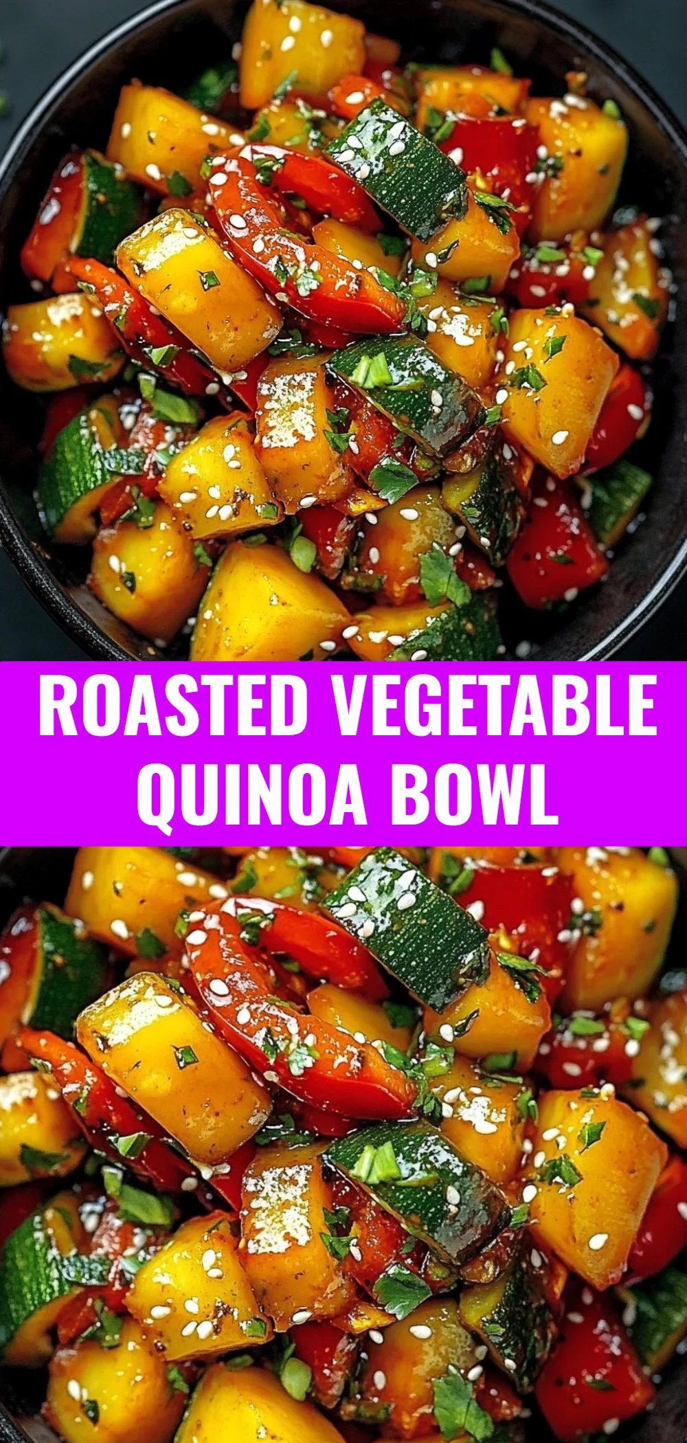 Roasted Vegetable Quinoa Bowl