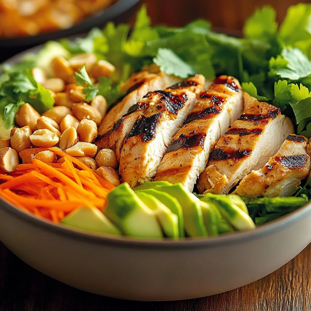 Thai Peanut Chicken Salad