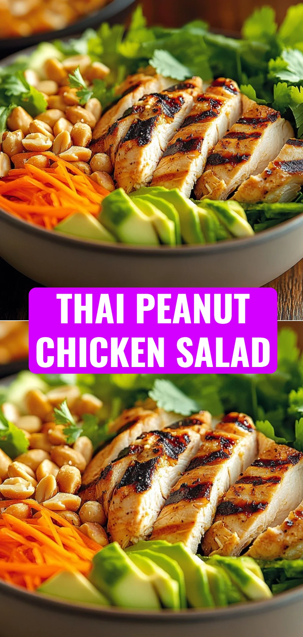 Thai Peanut Chicken Salad